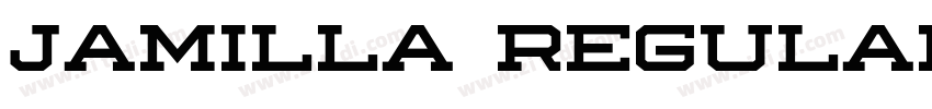 Jamilla Regular字体转换 Jamilla Regular字体转换